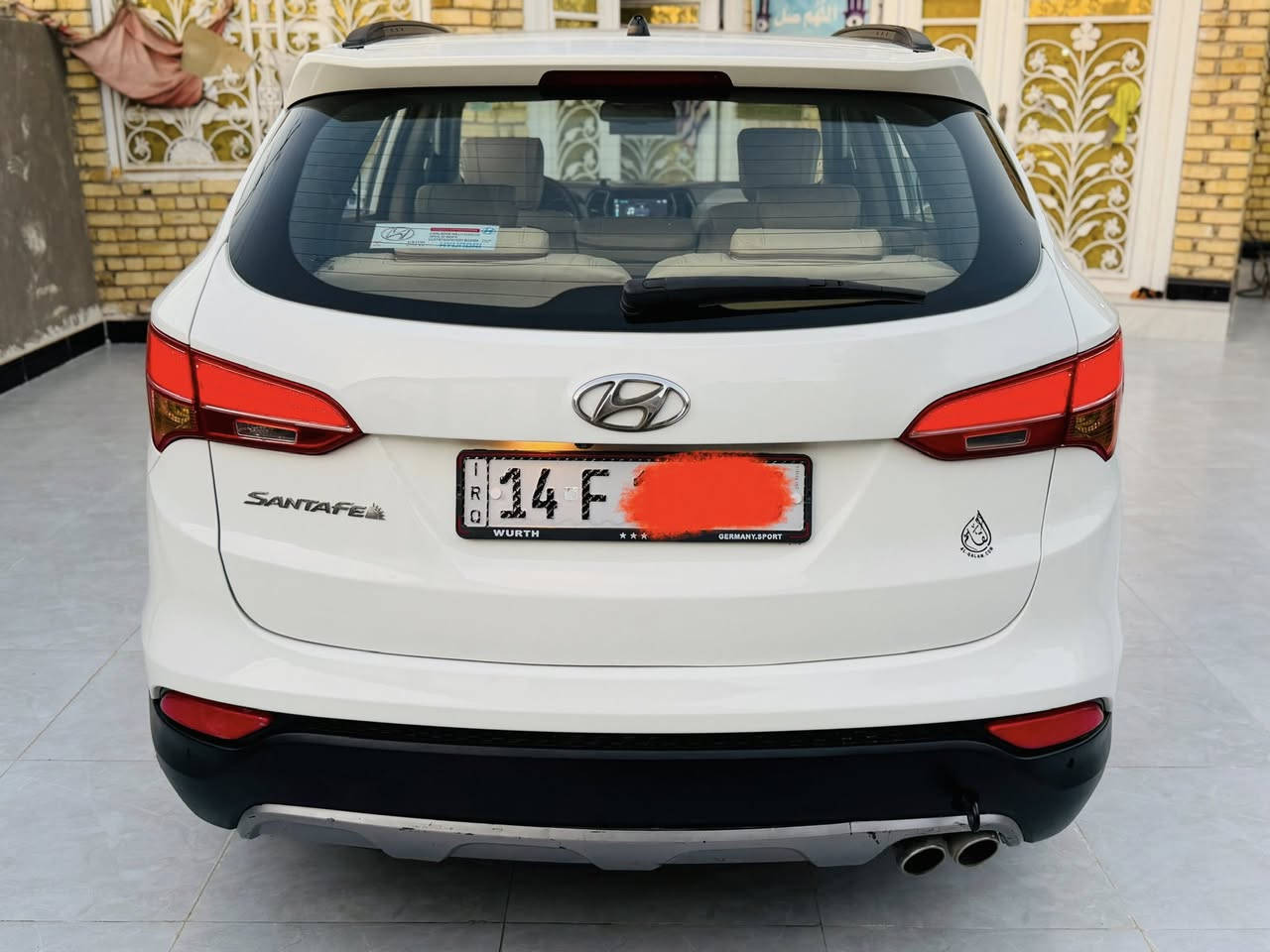 اللهم صل على محمد وال محمد
السلام عليكم هونداي سنتافي خليجي 
موديل 2013 ماشيه 170 الف فول مواصفات 
عدا بصمه محرك 4 سلندر بيه تبديل بنيد 
بدون ضرر داخلي بيه  صبغ جاملغ امامي 
البيبان الجيه اليمنه شرط تجميل 
مواصفات بنو رامه شاشه كأمره 
7 راكب تبريد 3 قطع فول تحكم استرين شاره بلمرايه مرايات شفط يدات نيكل حساس امامي لد امامي وخلفي 
محرك 2400 دوش شرط ما مفتوح جاهزه من كلشي كير ومكينه وحداديه وتبريد ثلج تخم تاير جديد رقم بصره دولي سنويه جديده لغايه 2030 هزه جديده 
السعر 133 مكان السياره الناصريه الشراي يتصل 
***********
