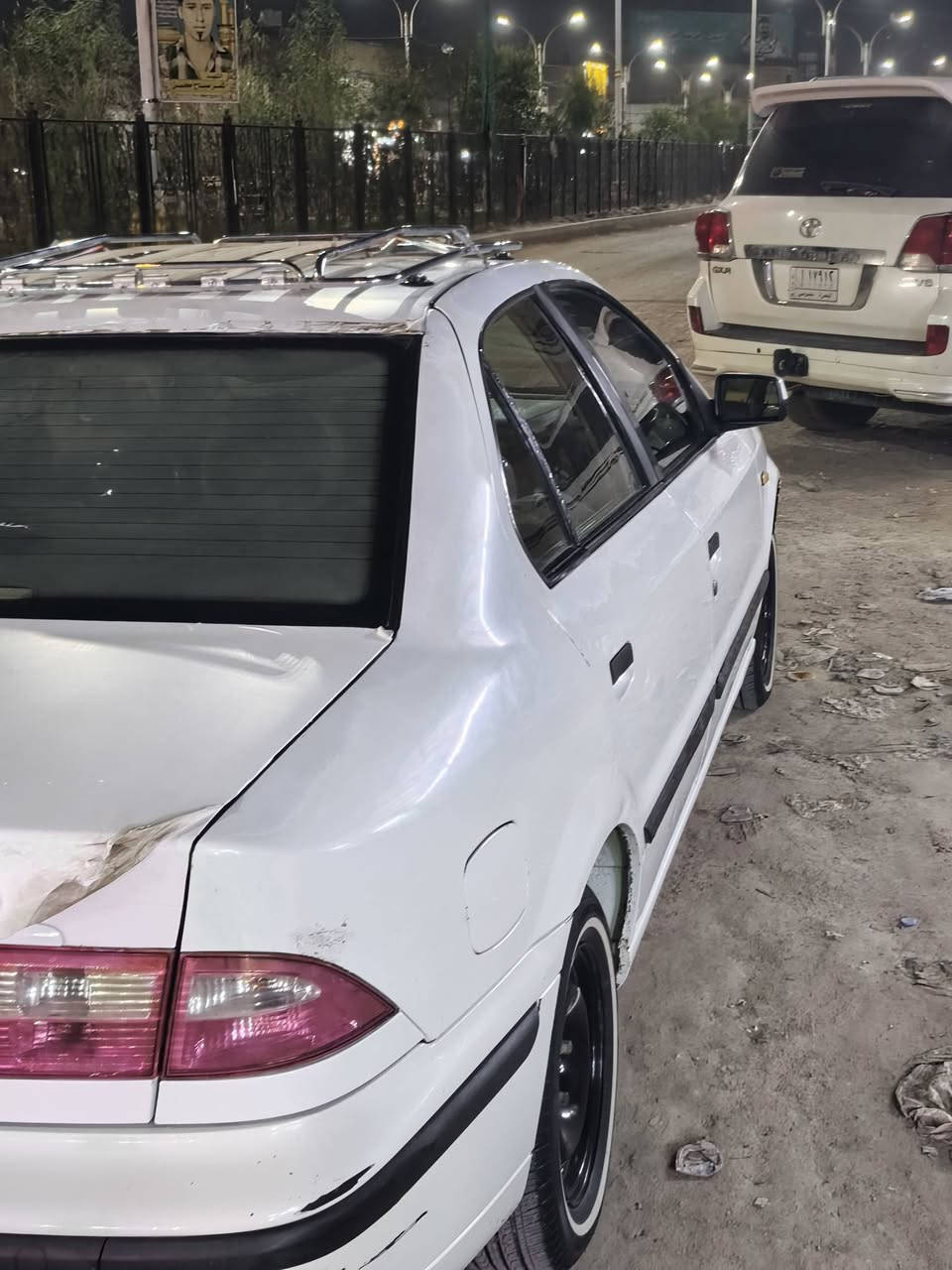 سياره سمند ٢٠١٢ مكفوله من صبغ وضربه بس بندي طاري ومرجع نفسه حديديه جديدة وره وكدام ع تخم تاير جديد  مشط جديد دواخل مدشومه كهربائية شغاله 
عنوان ناصرية 
*********** اتصال
