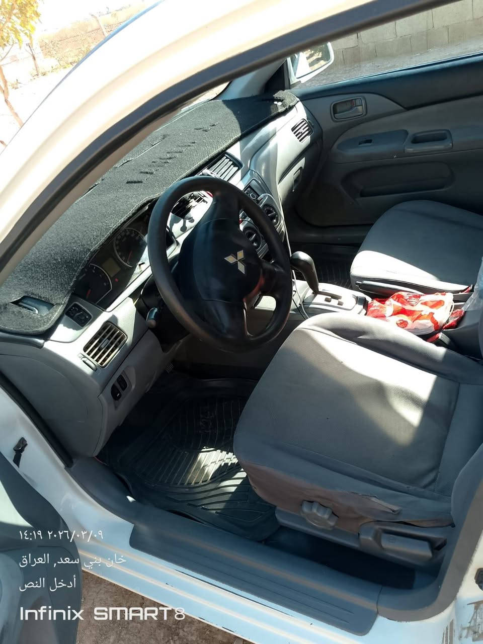 السلام عليكم لانسر للبيع موديل 2011  سياره بيه خيط بخار المكان بغداد الزعفرانيه السعر 80 اوبيه مجال الرقم ***********
