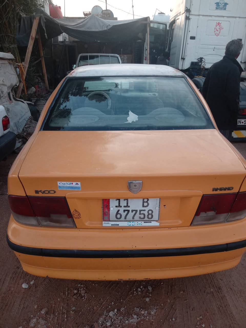 السلام عليكم سمند للبيع١٢محرك مكفول تخم تاير رقم بغداد انكليزي  حداديه جديده كهربايات كلها شغاله السعر ٢٥ بيه مجال قليل مكان البصره الزبير ***********
