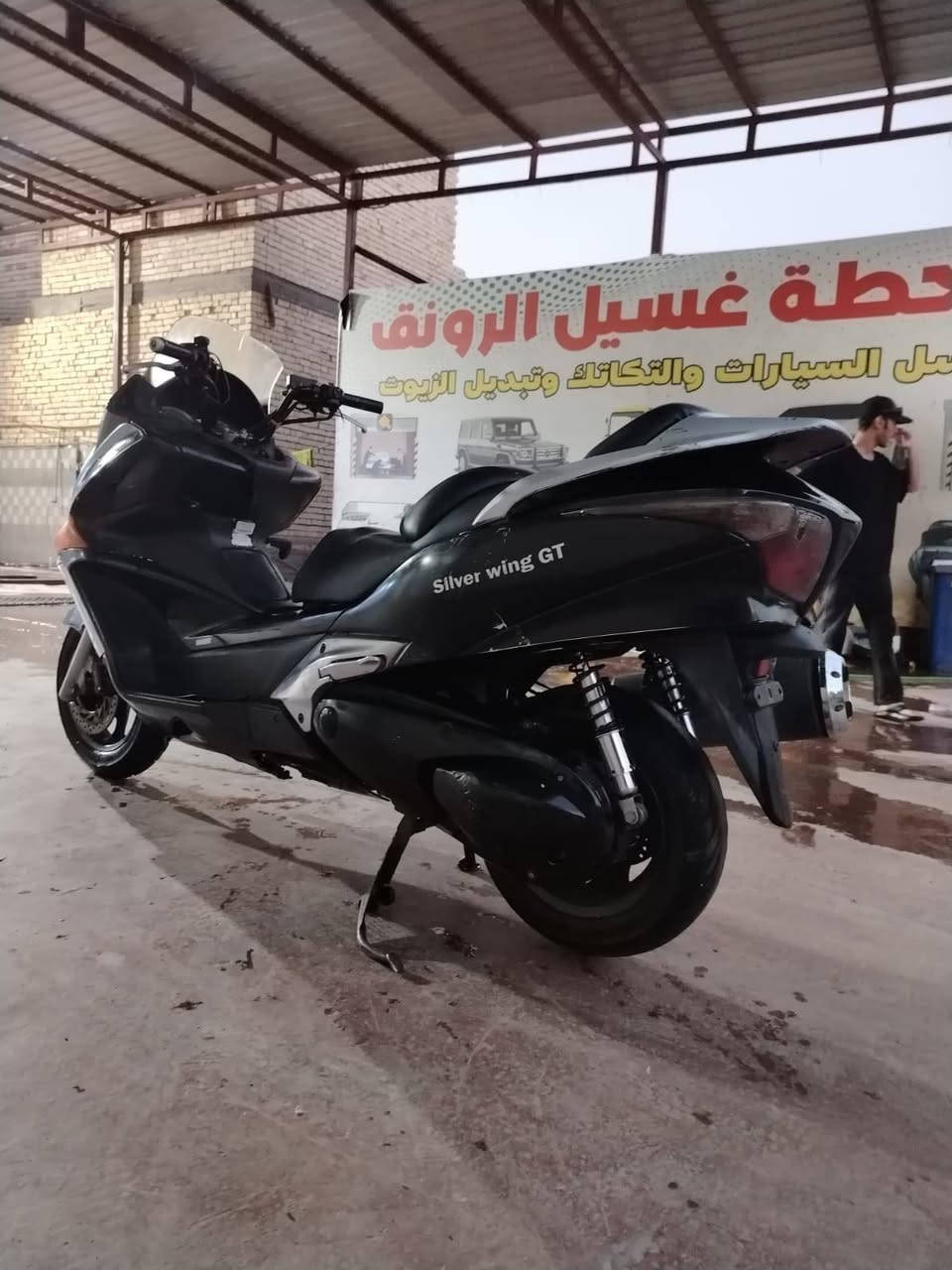 السلام عليكم سلفر ونج GT 400 اوفر مود ABS سكيورتي مكينة كفالة دراجة جاهزة مكفولة عدة الصبغ مصبوغة عام و بوليش للجمالية زوج تايرات جدد
السعر 1500
مكاني بغداد حيور 
***********
السلام عليكم سلفر ونج GT 400 اوفر مود ABS سكيورتي مكينة كفالة دراجة جاهزة مكفولة عدة  الكفر تعبان شويه زوج تايرات جدد
