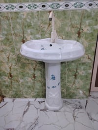 مغسلة كاملة • خلاط • غرطومه