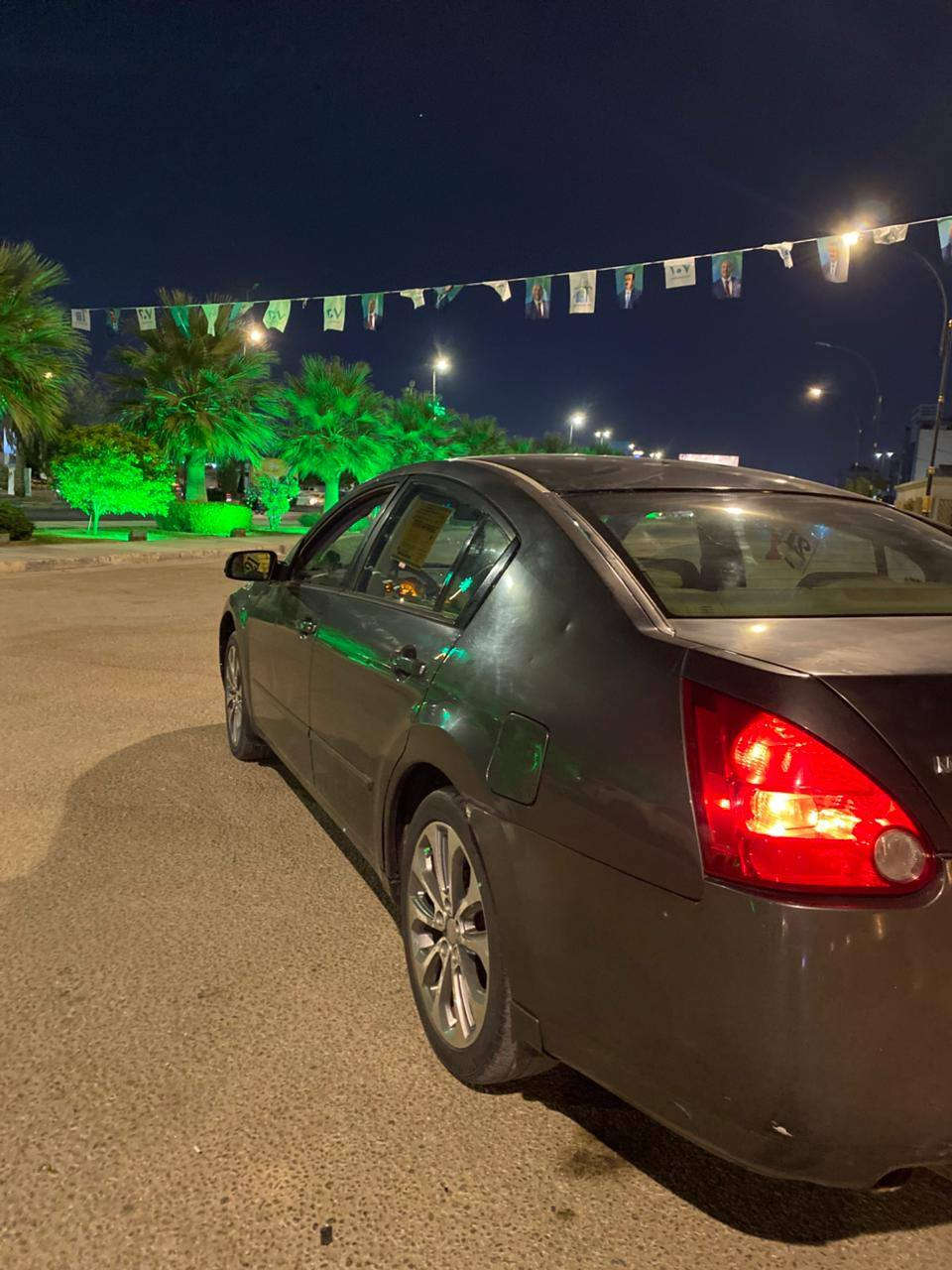 سلام عليكم للبيع أو مراوس نيسان مكزيما امريكي حادث جاملغ وبنيد فقط رقم بغداد مكانه كربلاء سعره 72وبيه ومجال. (***********). كربلاء, العراق
