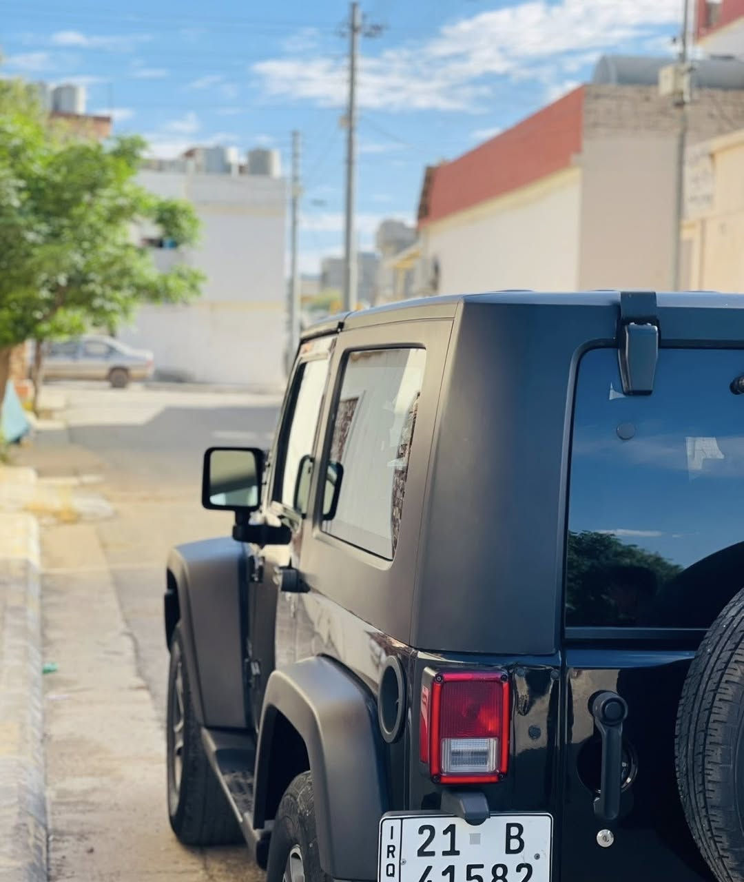 Jeep Wrangler 2018
بدون طلاء، ناقل حركة عادي، 75000 ميل
السعر ١٦٥$ 
***********
