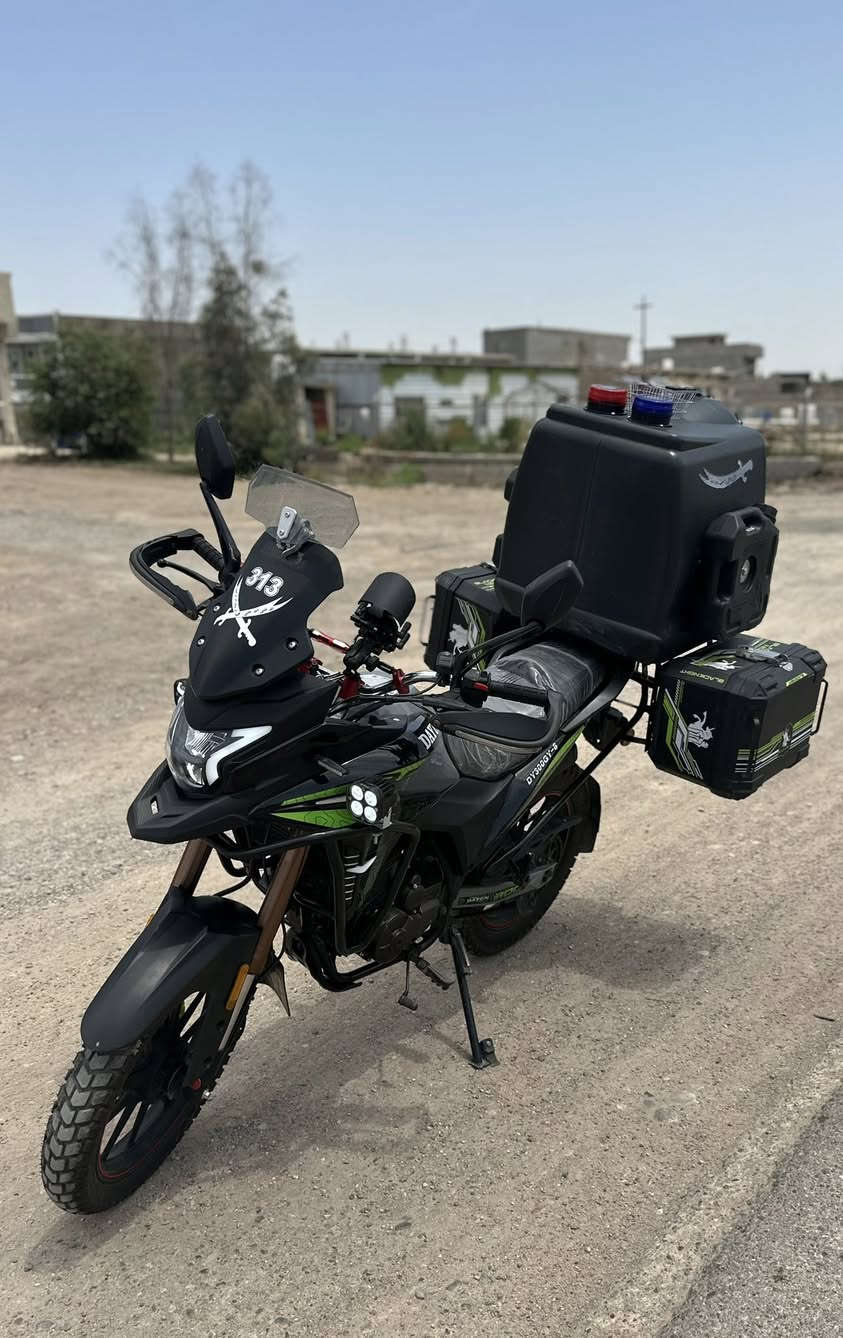 السلام عليكم دايوان ادفنجر 300cc موديل 26 دراجة جديدة ماشية 5000 بحالة الوكالة مزودة درع خلفي وجنط ومزودة استيرن رياضي وتعلاوات ودراجة عليها كماليات رحالة كاملة وعليها جاملغ طين رياضي دراجة لوحتين وسنوية بأسمي عليها بلوجكترات اصلية وكالة  تايرات جوبلس مابيها اي نقص تاخذها وتطلع للشغل او تسافر ترايكك لـ اربيل نحولها ونرجع ملاحظة ابيعها على حطتها مافتح الغراض الي بيها  للتواصل على الخاص


**إذا كنت صاحب هذا الإعلان وتريد حذفه لأي سبب، رجاءا أرسل رسالة إلى الدعم الفني**