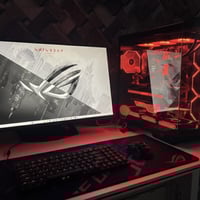 تجميعة ROG أسود • Ryzen 9 9950X • RTX 5070 Ti 16GB
