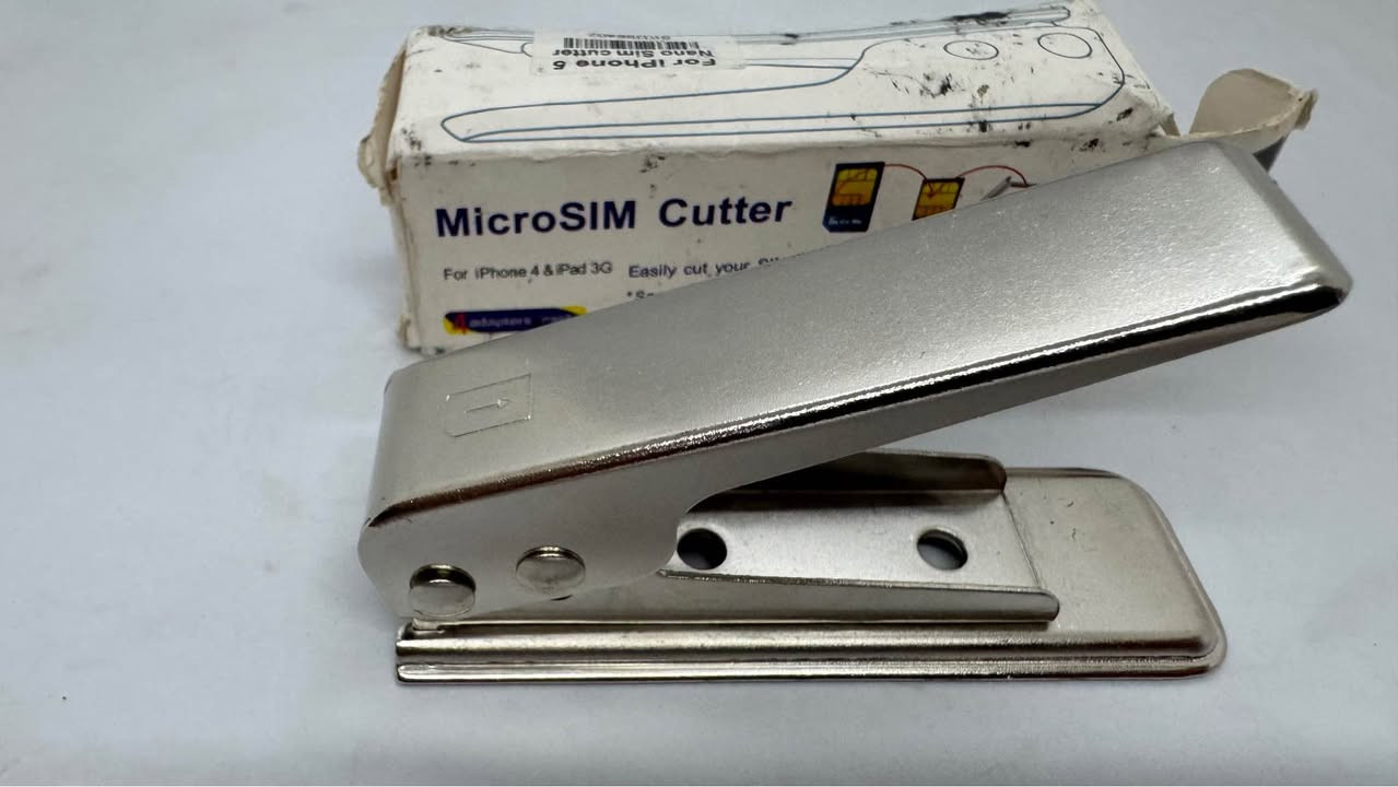 MicroSIM Cutter قاطعة سيمكارت بغداد, العراق


**إذا كنت صاحب هذا الإعلان وتريد حذفه لأي سبب، رجاءا أرسل رسالة إلى الدعم الفني**