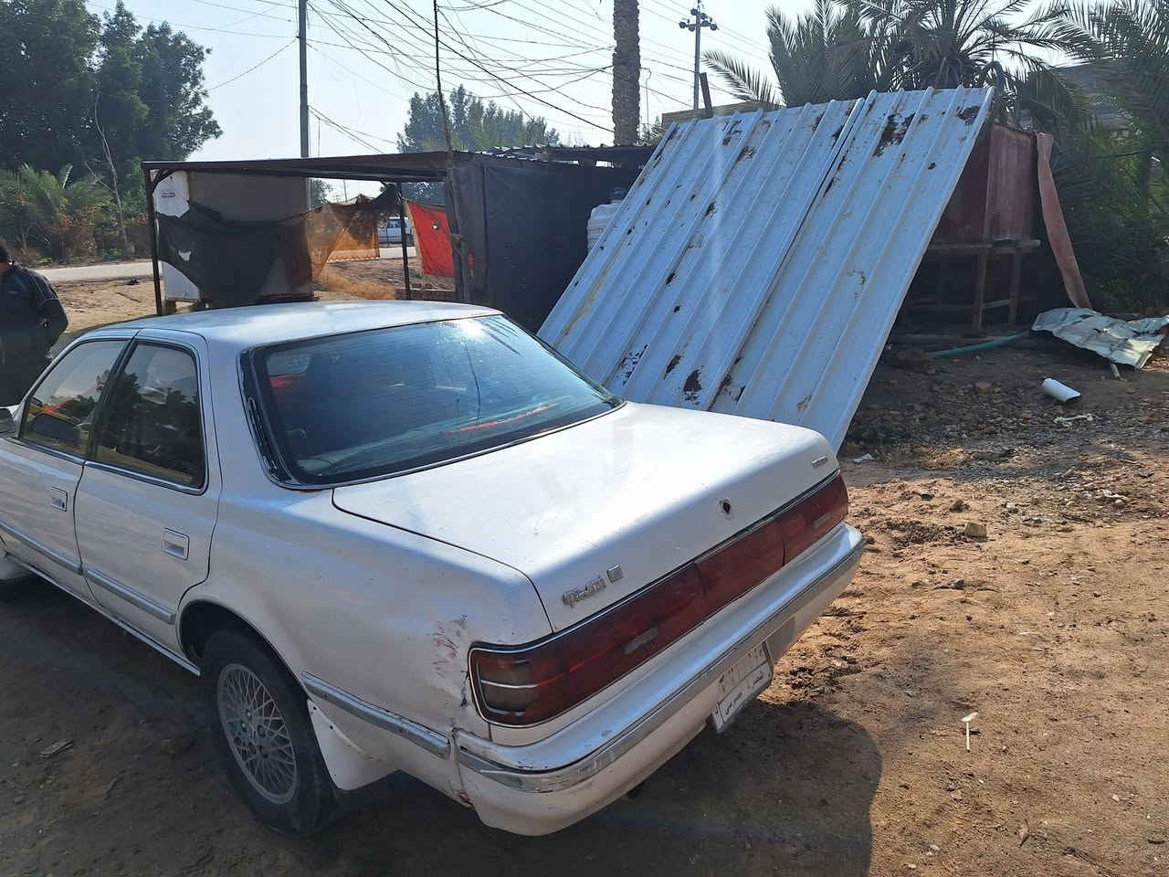 كرستا. مسطره مديل 1991مكينه ونجي  وكير خير من الله. السياره مكفوله من الضربه القويه والعيب الشرعي ونقل الجثه سياره جاهزه  كهربائيات كلها شغاله   رقم الماني بصره. بسمنه.  تحويل شرط  
سعرها 37 وبيها مجال للشراي 
مكانها سوق الشيوخ كرمة بني سعيد 
هذا رقمي بي واتساب  ***********
