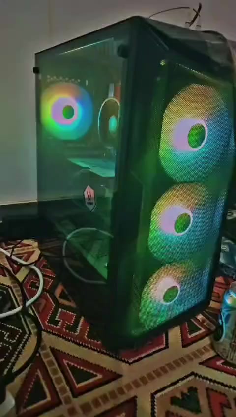 بسم الله الرحمن الرحيم
تجميعه احترافيه كامله مكمله

المعالج : AMD RYZEN 5 5500
المذربورد : MB B450M ASUS 
كرت الشاشة : RTX 3060 12G ZOTAC OC
الرامات :  16GB(8×2) 3200 RGB CORSAIR
هارد : SSD 512G M.2 LAXER
باور سبلاي : 600W FSP HYPERK
كيس : Case antec 4 fan rgb 

الملحقات :
يو بي اس 1500AM
شاشة كيمنك Mass  144HZ 24 Fhd 1ms Ips 
بيها طبع داخلي بس ما ماثر نهائي يعني ماتشوفه من تلعب
كيبورد 
سماعه هايبر اكس كلاود 2 معروفه
ماوس اتاك شارك 11x معروف
ماوس باد الحجم 90*40 السمك 5مليم وتر برو
كامره تصوير بدقه 1080p
جميع كراتين القطع موجوده

السعر 1250 

مكاني البصره

رقمي *********** واتساب فقط
