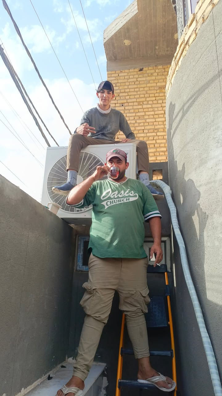 ~~~~~~~~صيانه موقعي~~~~~~~
تنصيب سبلت35الف
غسل سبلت 30 الف
غسل سبالت كنتوري ب 35لف غسل مكيف ١٠الف 
 فتح سبلت فقط ب 20 الف
نقل سبلت من مكان الى مكان ثاني مع غسل ونقل سبلت بسيارتي
ب ٦٥ الف..
 صيانه مكيف اذا كان في ليك ٥٠الف مع شحن غاز.. عطل كهربائي للمكيف ب ١٠الف دينار
تصليح ليك في سبلت ابو طنين مع غاز٥٠الف ابو ثلاث أطنان ٥٠الف 
ابو طن ونصف ٤٠الف
ابو طن ٤٠ الف
تبديل بطل ضاغط مع ألفا والف عاكس مع تغير أنابيب كابلري مع تنضيف  (لاديتر) ماده تنضيف خاصه . سعر عمليه (بدون سعر ضاغط) ابو طن ١٢٠الف ابو طنين ١٥٠ الف. ابو ثلاث أطنان ٢٠٠الف) **
عطل كهربائي ب ١٠الف. 
للستفسار.. واتس اب 07
822128211 وللتصال أيضاً..
(حد نطاق العمل في السماوه ).ماعليك فقط الاتصال ونجيك للبيت تصليح موقعي..


**إذا كنت صاحب هذا الإعلان وتريد حذفه لأي سبب، رجاءا أرسل رسالة إلى الدعم الفني**