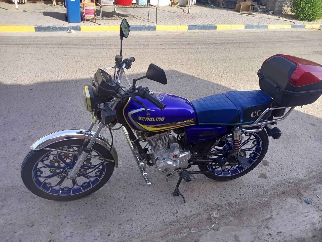 السلام عليكم دراجة سيفان موديل 24 أوراق كامله سعر 650 مكاني تقاطع النهروان 9نسان رقم *********** وبيك خير وتلل
