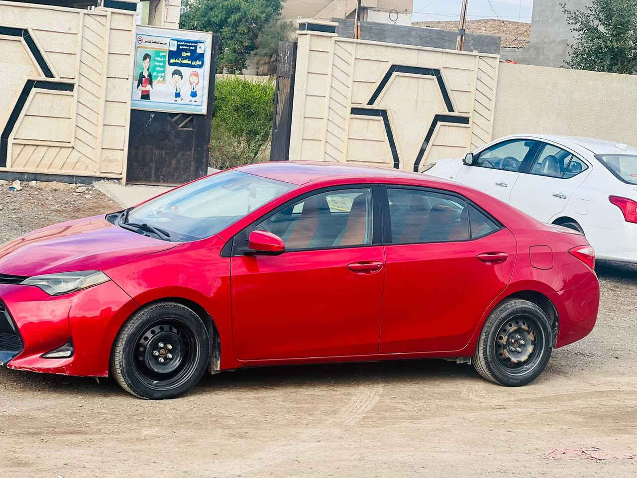 السلام عليكم
كورلا 17 LE وارد كندي
رقم بغداد انكليزي بااسمي شرط تحويل 
ماشية 96 بدون ايرباك
كير محرك مكفولات 
بدون قطرة صبغ سونار موجود
حادث أمريكا دعاميه فقط موجوده الصور بالمنشور
سيارة جاهزة من كل شي
حجر بيئه رادار تحديد مسار مثبت سرعه  
السعر 140 وبيه مجال للشراي
 مكان سيارة بغداد أبو غريب 
***********
***********
