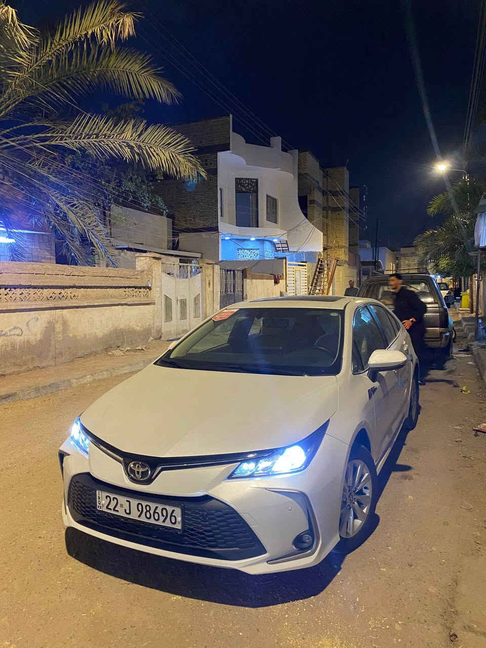 سلام عليكم 
تويوتا كورولا موديل 2024 ساز كفاله عامه بعدها وضع الشركه 
ماشيه 36 فول مواصفات رقم وهزه وسنويه جديده اربيل 
***********
مكان السياره الجنينه 
السعر 190$
