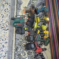 دريلات شحن. للبيع عدد ٧ وياهن منشار تقريباً ماواصلات مصلح  واكفات ابيع...