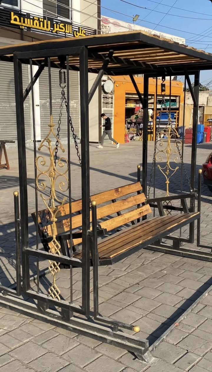 السلام عليكم
زبائنا الكرام
لدينا #مراجيح و زحليكه وميز طعام وسنادين  
صناعة محليه الاولى في بغداد عمل يدوي
باسعار مناسبة مع الضمان سنة تشمل العمل وصبغ بلاش 
المرجوحة الأكثر طلباً رجعتلكم بسعر جديد وألوان مختلفة!

والتوصيل بغداد المحافظات! 🚚💨

ليش تختار مرجوحتنا؟

🔹 خامات قوية ومتينة
🔹 تصاميم عصرية تناسب كل الأعمار
🔹 أسعار تنافسية وعروض خاصة لفترة

✔️ متانة وجودة عالية
✔️ تصميم أنيق ومريح
✔️ مثالية للكبار والأطفال
✔️ سهلة التركيب والاستخدام
✔️ تتحمل وزن لحد 300 كيلو
✔️ تحتوي على مظلة متحركة
موقع المعمل  بغداد البنوك تقاطع الفلسطيني
بها البصام : ***********
