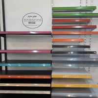 رف جديد • ٣٠سم • أسود وأبيض