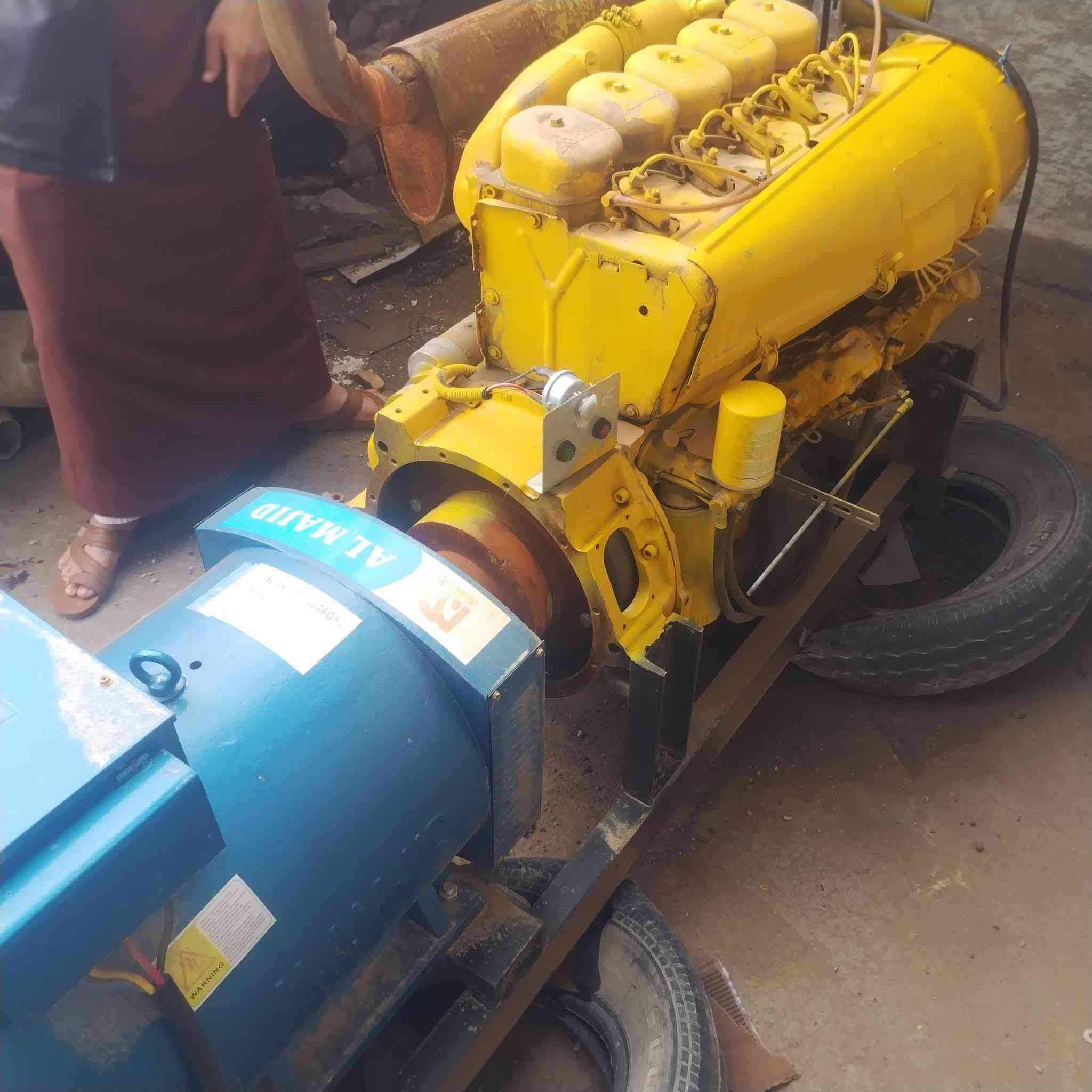 راس التوليد 62.5 kva جديد
المحرك دويتس 5 بستم مجفت جديد 
المولد شغال وعالفحص
فقط استعملنا بعد التجفيت أقل الشهر لجامع الحاج ذياب توليده راقي حتى 4 سبالت مع المبردات كهرباته مستقرة 
السعر 25 ورقة.
التواصل مع:-
رقم ‏‪***********‬‏
***********
