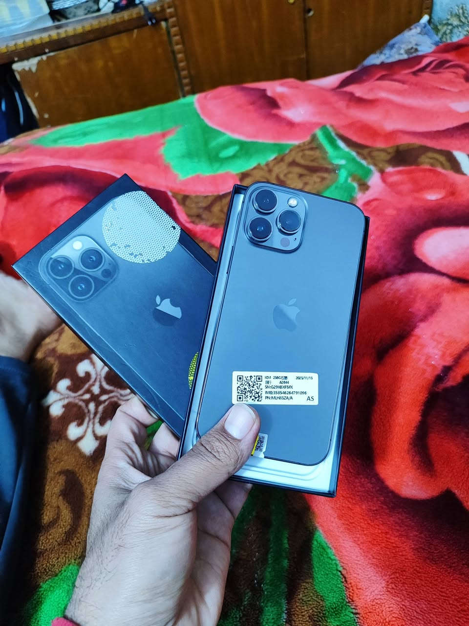 سلام عليكم تحياتي للأدمن المحترم
وجبه جديده ايفون ١٣ برو ماكس شرق اوسط خطين  مكفول كله وضمان شهر استرجاع اذا بي خلل ضمان اسعار الخط واحد ٧٢٠. سعر الخطين  ٧٧٥  بطاريات ٨٧ أو ٨٨  ذاكرته ٢٥٦ عنوان الديوانية مركز ***********
