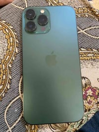 لبيع ايفون 13برو ماكس نضافته 95بطاريه 87مكفول السعر 725وبي مجال بسيط 0...