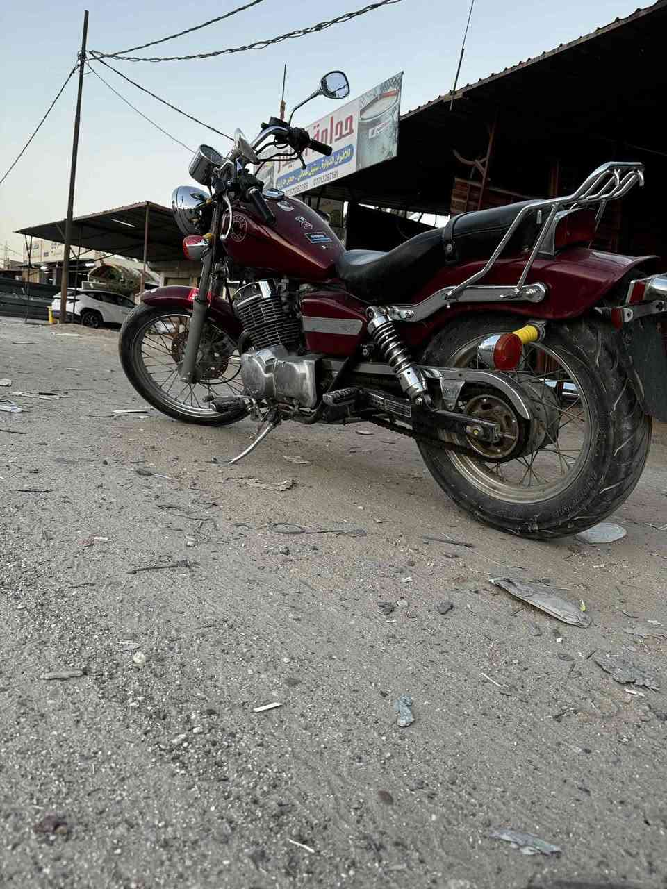 دراجه هوندا هارلي للبيع أوراق مفقوده المكان المسيب ***********
