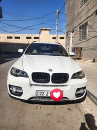 BMW x6 2008 n54  السياره عليها ادامه كامله باتري تاير جميع الزيوت نوزل...