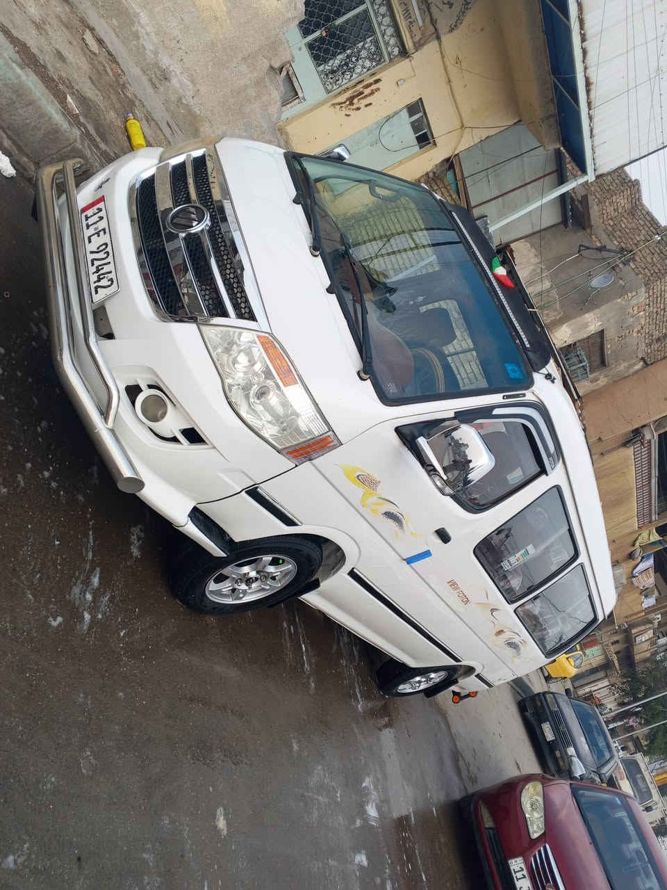 سلام عليكم  فتون للبيع موديل 13 بغداد بسمي مصفره  سياره كفاله ما عده بارد باب سلايت ومكان الواقيات معمره مكينه وكير بلصندوك  مكان بغداد *********** اتصل
