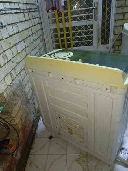 السلام عليكم غساله هيتاشي شغاله غسل وتنشيف المكان  ابو غريب المنسية قرب حليب بلادي السعر 75                    للتواصل *********** بي واتساب
