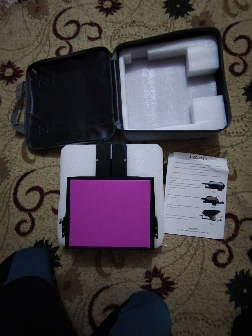 كامبل وستبلازير مانع اهتزاز سعره ٢٥ الف 
جهاز تلقين (Teleprompter) محمول، ومناسب للاستخدام مع الهواتف الذكية والأجهزة اللوحية والكاميرات.  يفيد صناع المحتوئ   سعره ٣٠ الف
يوجد خدمه توصيل جميع محافظات


**إذا كنت صاحب هذا الإعلان وتريد حذفه لأي سبب، رجاءا أرسل رسالة إلى الدعم الفني**