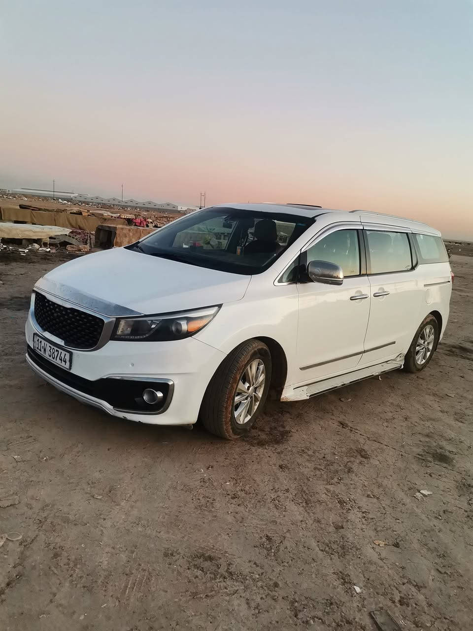 سلام عليكم
سيدونا موديل ١٦
فول فول بيها اربع قطع بدون دواخل وايربكات
كامرات ٣٦٠ وحساسات
محرك وكير كفاله ما ممدود عليهن سبانه
ماشيه ٣٢٠ الف كيلو
بجم كبس سياره بسمي
سعرها ١٧٥
. مكاني الانبار القائم
***********
***********
