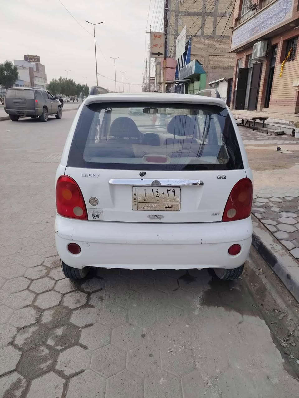 سياره كيو كيو موديل 2013 گير عادي 
محرك خيط بخار حداديه وگير وكهربايات جديد 
تبريد ثلج محرك 1400 المرغوب
سنويه ساقطه رقم نجف
ماشه 90 الف حقيقي
مكفوله من الضربه ولتبديل سياره بلادي

السعر 25
***********
