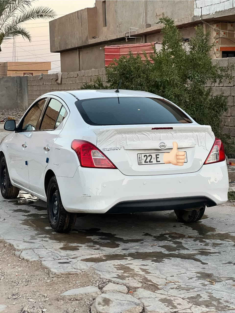 نيسان سني هندي موديل 19رقم اربيل ب اسمي شرط التحويل او وكاله بيه بارد حك شبر سياره جاهزه من كلشي 
السعر 103 وبيه مجال المكان تكريت القادسيه 

***********
