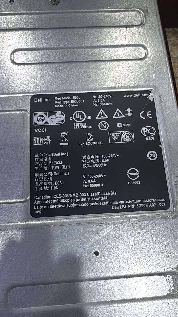 السلام عليكم
يتوفر سيرفرات نوع Dell , و Hp و سوبر مايكرو مع Kvm switch مستخدمات بحالة ممتازة للبيع 

Dell R730

Dell R720

Dell R710

Dell R620

Dell R610

Dell storage MD1200

Hp G7

Supermicro 

KVM switch 16 Ch 

Rack 42,47U خاص بالسيرفرات

للاستفسار الاتصال على الرقم 

***********

