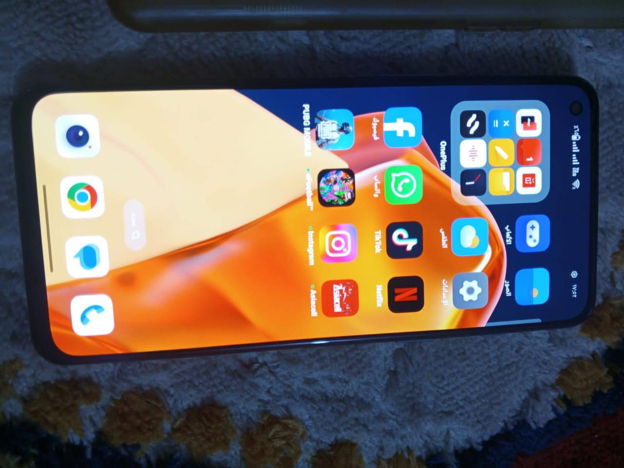 السلام عليكم OnePlus Nord 2T 5G جهاز مكفول من تصليح وشخط معروفه مواصفاته شاحن واط80  
ذاكره 128 عشوايه 8 زاد 8  بوبجي فريم 60 سعر الجديد  موجود بدون شاحنه بس كارتونه  مراوس يرهم  سعر  قيم  وخذ  مكاني بغداد  ***********
