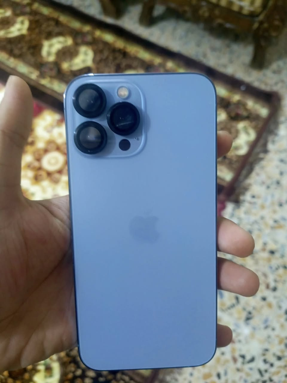 سلام عليكم 
آيفون 13برو ماكس ضاكره256
بطاريته 83ما مرفوعه 
آيفون ما داخل صيانه 
سعر 675 بي مجال 
هاذه رقمي ***********
