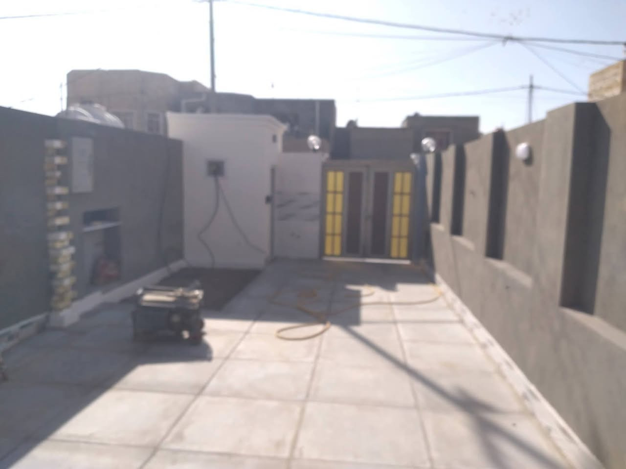 بيت للايجار  حي العسكري الثاني بشارع الخباطات من جهه شارع الوكفه المساحه (125م )
البيت جديد توه كامل
 يتكون من غرفه وصاله ومطبخ وصحيات خارجيه وداخليه

ايجاره 300 الف
للاستفسار اكثر اتصال على الرقم ***********
او مراسلة واتساب على ***********
