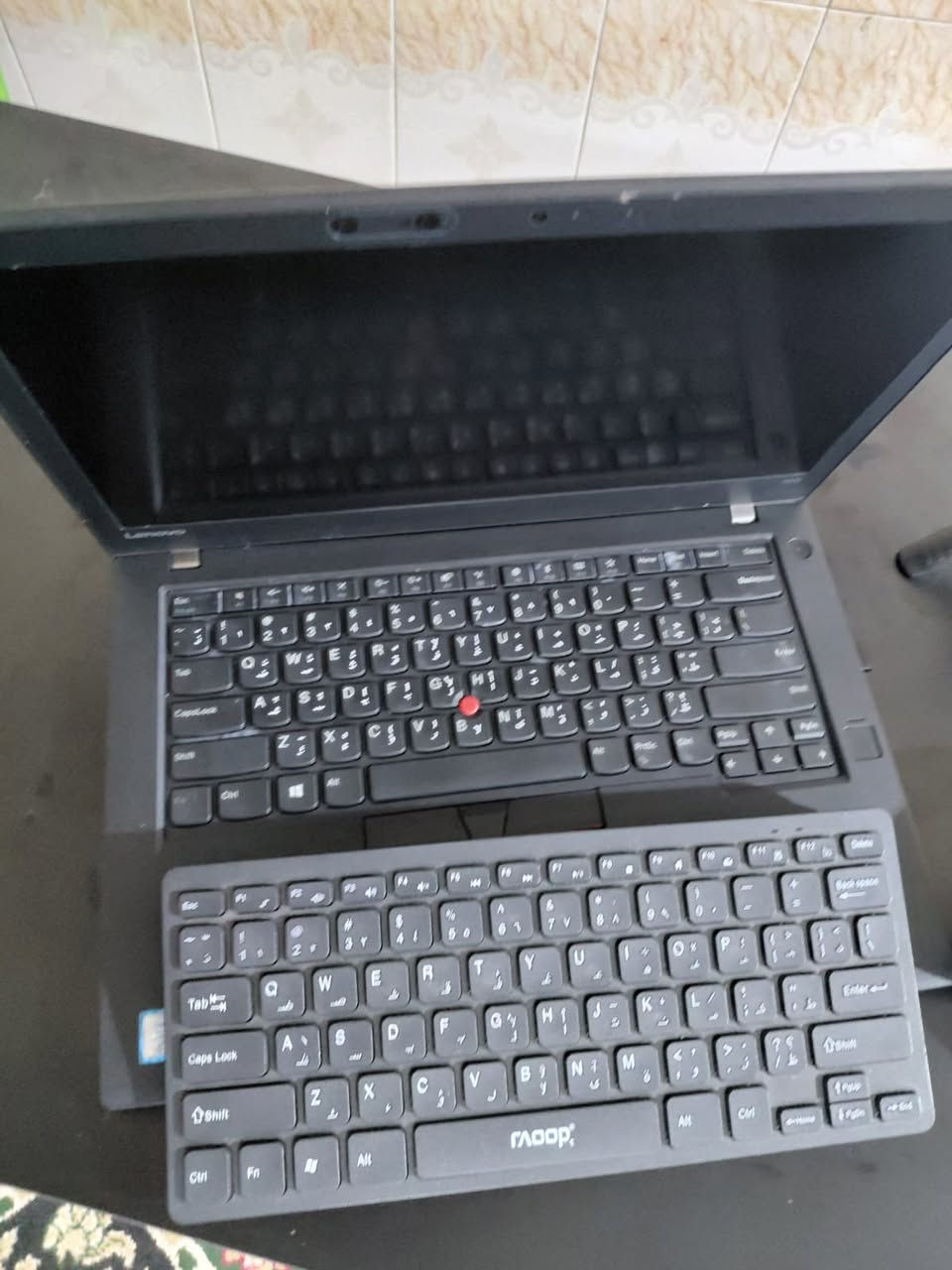 لابتوب لينوفو لمس كيبورد لا يعمل 
المواصفات
RAM8
HARD256SSD
CPUCORI7 جيل سابع
دبل بطارية 
شاشة لمس
العيوب
الكيبورد عاطل 
الملحقات 
كيبورد وايرليس 
حقيبة مع شاحن  / اتصال *********** حلة, بابل
