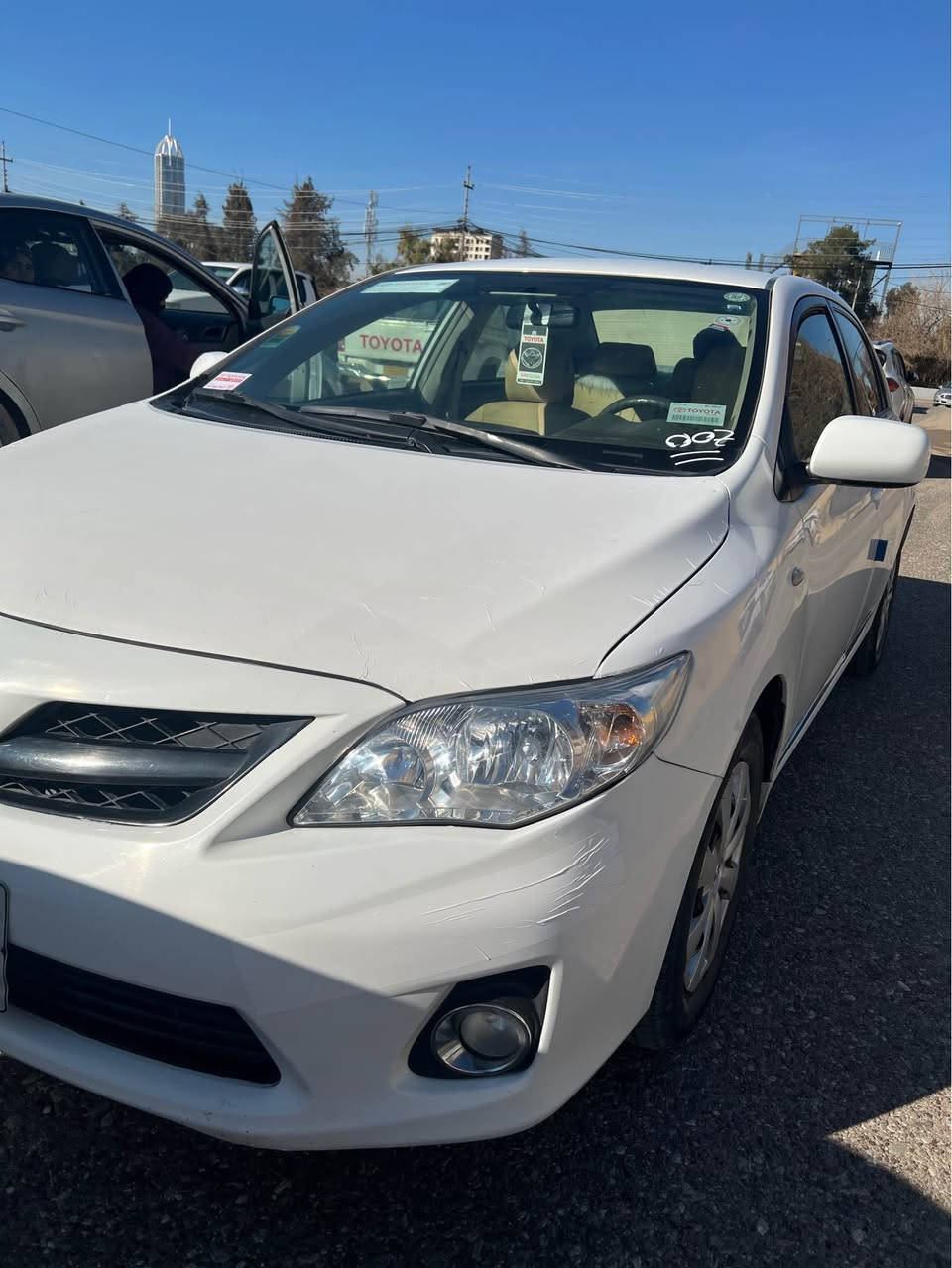 سلام عليكم كورلا 2008 مكينه 18 گەورە 
دوو پارجە بۆیاغە بی داخل کەپس 
2 قطعە صبغ بدون دواخل کبس
مکینە گیر تبرید تدفئە کامل بشرط 
تخم تایر جدید سنوی بەسەرجوە
سعر $110 وەرقەو مجال …***********
0️⃣7️⃣5️⃣1️⃣7️⃣6️⃣1️⃣6️⃣3️⃣8️⃣4️⃣ أربيل, العراق
