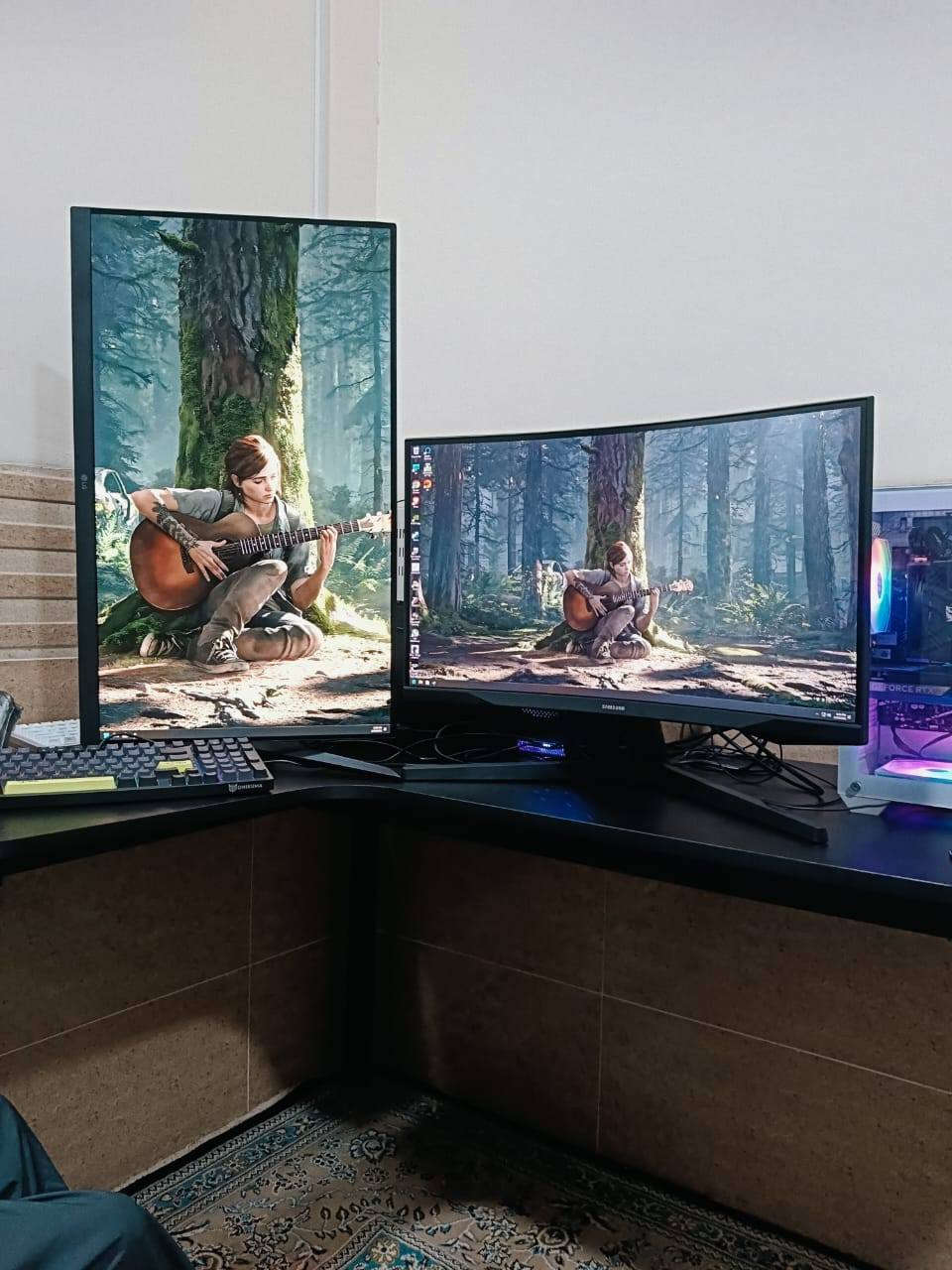 الكيس :-
Cpu :Core i5 13400F
Gpu :RTX 5060 ZOTAC 8GB
RAM: 32 3200Mhz T-Force
Motherboard: B760 Asus p
Hard: 1TB SSD NVME
PSU 750W CM

والشاشتين :-
1.LG UltraGear 32inch 165Hz 2K Flat
2.Samsung 27inch 144Hz 2K Curved

Ups 3000 Falcon
ويا كرسي كيمنك درجة اولي ويا ميز على شكل حرف L
السعر[ 1.950.000 ]او بيه مجال قليل للشراي شرط تجي تفحص على راحتك اشكد متريد والغراض كله درجة اولي لمن تجي اتشوفه اب عينك  ما عندي توصيل  مكاني كركوك قضاء داقوق 
او هاي رقمي [***********].  ابيع كامل غراض ما ابيع مفرد
