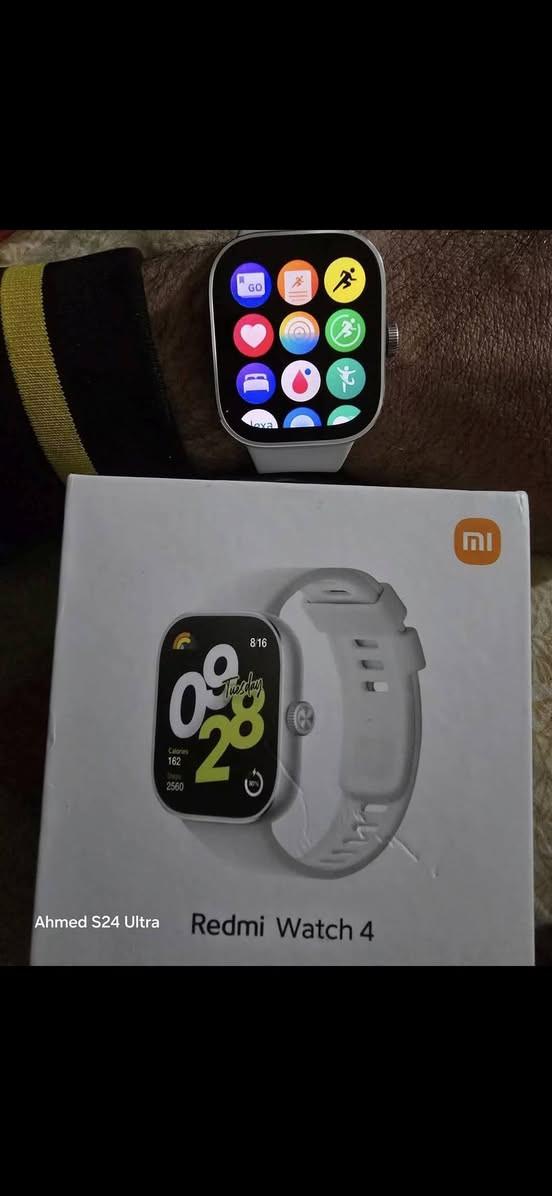 مراوس مع ايربودز هواوي 7i مكاني كربلاء 
* ساعه ريدمي وتش ٤ من شركه شاومي  ( Xiaomi Redmi watch 4 

* حجم الشاشه ( ١.٩٧ ) أنج 
* تدعم اللغه العربيه بشكل كامل وليس متقطع من الاشعارات 
* قياس نبضات القلب 
* قياس نسبه الأوكسجين في الدم 
* تحتوي ع مايك للرد ورفض المكالمات + سبيكر 
* تدعم ال ( GPS ) و ( NFC ) 
* ضد الماء ( ٥٠ ) متر 
* سعه البطاريه( ٤٧٠ ) مللي امبير 

* تغير خلفيه الساعه من خلال اي صوره في الاستوديو
* نوع الشاشه أمولد ( AMOLED ) 
* تتوافق مع اجهزه الاندرويد + IOS 
* اتصال بلوتوث من خلال تطبيق موجود في الساعه
* تحتوي ع زر جانبي ( دائري ) للتنقل بين التطبيقات
* قياس درجه حراره الجو + تتبع حاله الطقس 
* قياس السعرات الحراريه التي تم حرقها 
* قياس عدد الخطوات + تمارين رياضيه اخرى 
* ميزه العثور ع الهاتف من خلال الساعه 
* امكانيه اضافه اسماء من خلال الساعه 
* امكانيه التقاط صوره من الهاتف من خلال الساعه
* تحتوي ع فلاش ( ضوء ) 
* تدعم خاصيه ( Always on display ) 
* إطار الساعه من الالمنيوم 
* نظام تشغيل الساعه ( HyperOS ) الحديث


**إذا كنت صاحب هذا الإعلان وتريد حذفه لأي سبب، رجاءا أرسل رسالة إلى الدعم الفني**