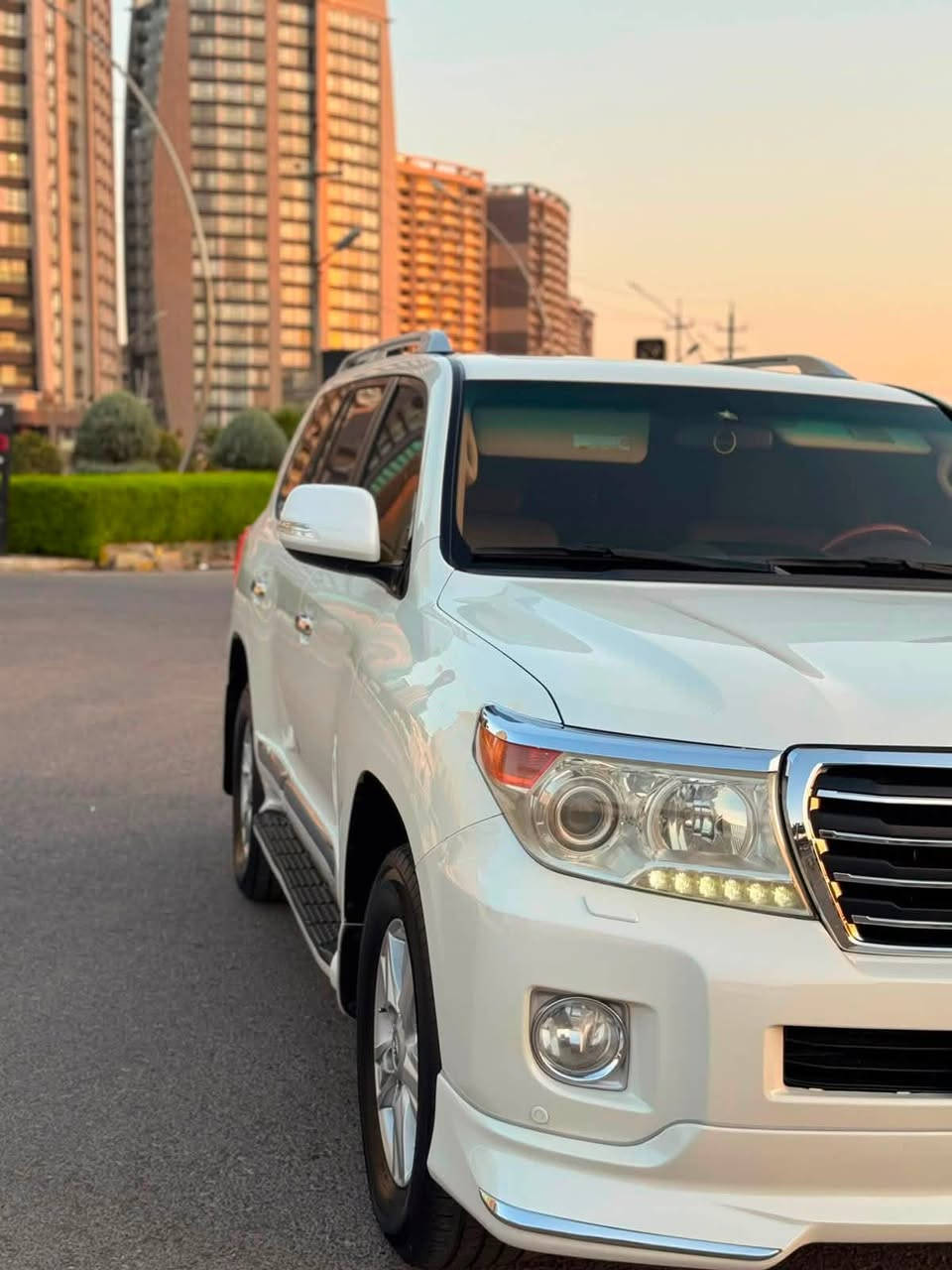 توتوتا لاندكروز ٢٠١٢ GXRI بريمى
ماشيه ١٨٨ الف ، كير و محرك و تبريد وحداديه بشرط، ٤ تايرات جديده ، سياره كلش نظيفه بدون صبغ ، فقط ( باب السكن شخط موضح بالصوره بالاحمر )
السيارة بأسمي تريد تحويل او وكالة 
 كورك + واتساب ***********
