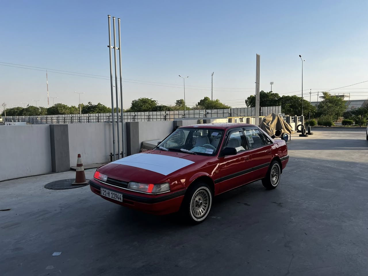 مازدا 1991 شرط بل باكيت 😮‍💨📦
ماشاءالله سياره كلش جديد برغي نقص مابيها🧧
محرك 8 بخ المرغوب كلش اقتصادي و قوي 🚀
گير عادي = گير محرك بشرط بل  باكيت 📜
كهربائيات + صدر امامي خلفي + تخم تاير كله جديد 🆕 
السياره مال جناي شغل و اطلع ما تخلي عليها دينار 
شاشة ايباد 📺 + بدون تبريد + صبغ حزام جماليه بدون ضربه 
السياره مابيها لا ضربه لا خياس كله بشرط 📊
رقم سليمانيه رقم سنويه كله جديد لحد 2030 بسمي شرط تحويل 
العنوان ~ كلار قضاء سليمانيه 📍
السعر ~ 39 وبيها مجال 💵💸
الهاتف ~ ***********
رجاءً اقرأ التفاصيل قبل ما تتصل ❗️
