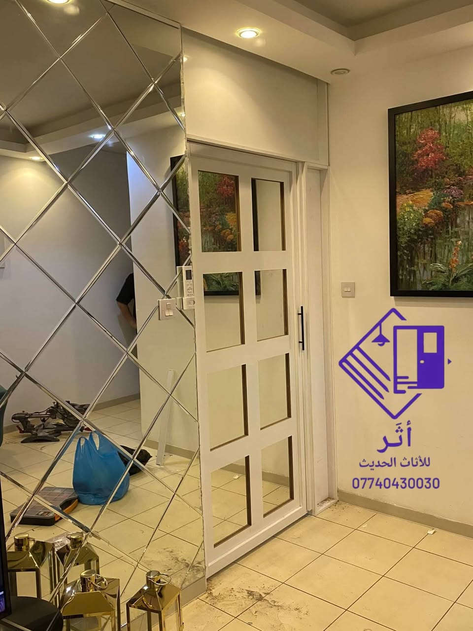 ✨ أبواب قاطع مودرن تفصل الصالة عن باقي الشقة ✨
تنفيذ أنيق يضيف لمسة فخامة وتنظيم داخل البيت،
مصنوعة من خشب MDF عالي الجودة والتحمل مع تشطيب دقيق واحترافي.
متوفرة بعدة تصاميم:
✔ موديلات مع مرايا
✔ موديلات مودرن بدون مرايا
📍 تنفيذ العمل داخل شقق بسماية
إذا أعجبك أي تصميم، راسلنا لمعرفة التفاصيل.
أثر للأثاث الحديث
📞 ***********
#أثر_للأثاث_الحديث
#أثاث
#أثاث_مودرن
#نجارة
#ديكور
