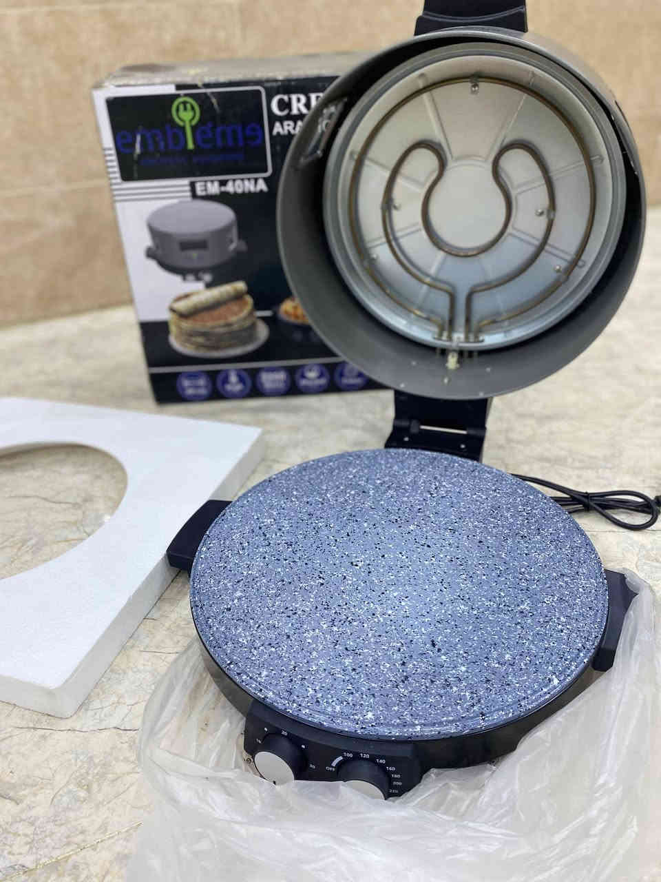 السلام عليكم. تنور كهربائي جديدللبيع السعر 60الف للاستفسار الاتصال على الرقم ***********
***********
