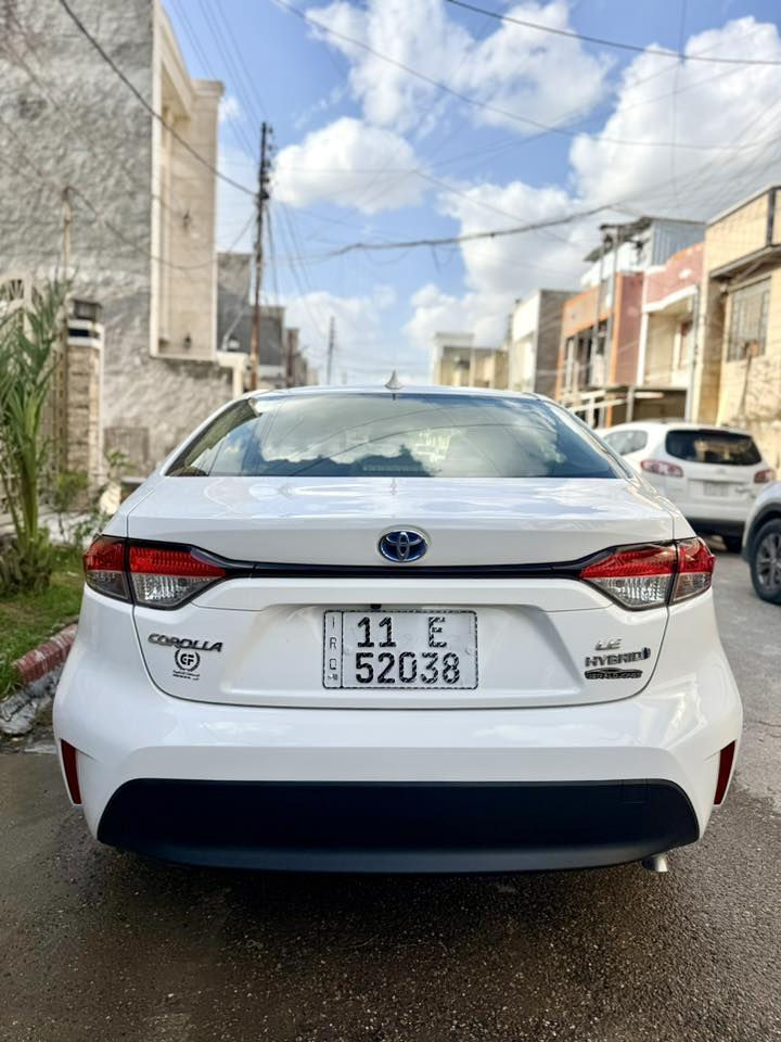 السلام عليكم كورلا LE 2024 دخول جديد وارد امريكي
(( ياباني اصل ))
Toyota Corolla Hybrid Le 2024 white 1.8
        
               الون : ( ابيض ثلجي )
           حجم المكينه : 1800 هايبرد
المسافه المقطوعه : 8 الاف ميل فقط
الضرر : ضبغ البنيد وجاملغ الايمن 
                      بدون ايرباك
#مواصفاتها LE
1. ﻿﻿﻿شاشه
2. ﻿﻿﻿كامرا
3. ﻿﻿﻿هند بريك بصمه
4. ﻿﻿داخل مخمل

تفاصيل اكثر هذا رقمي ‭0770 963 3108‬
تحويل مباشر
مكاني بغداد الدورة حي الصحة
