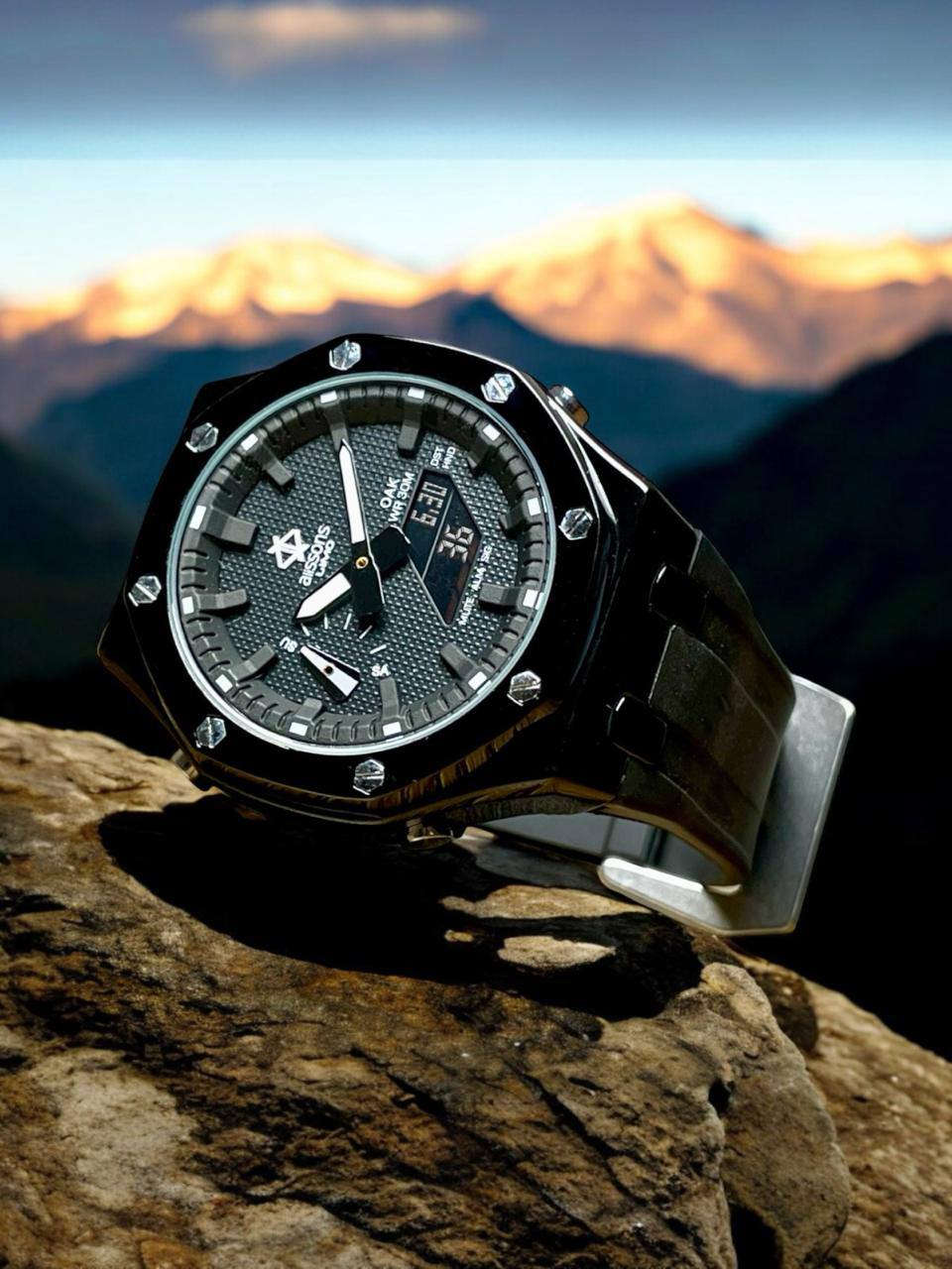 ⌚🔥 AP Watch – فخامة الأداء والتصميم في ساعة واحدة! 🔥⌚
لو بتدور على ساعة تجمع بين الشكل المميز والإمكانيات العملية…
AP Watch اختيارك المثالي 👌

✨ المواصفات:
✔ شاشة رقمية + عقارب (مكينة ماتور قوية)
✔ يوم + تاريخ
✔ منبّه
✔ ستوب واتش
✔ إضاءة ليلية واضحة
✔ ضد الماء وضد الضوء
✔ بتيجي بالعلبة + الكتالوج + الشنطة الأصليين 🎁

ستايل رياضي أنيق يناسب كل الإطلالات 👕🕶
عملية في الشغل، الجامعة، والخروجات 💯

📦 جاهزة للتسليم

#AP_Watch 
#ساعة_رجالي 
#ساعة_رياضية 
#ستايل_عصري 
#ضد_الماء


**إذا كنت صاحب هذا الإعلان وتريد حذفه لأي سبب، رجاءا أرسل رسالة إلى الدعم الفني**