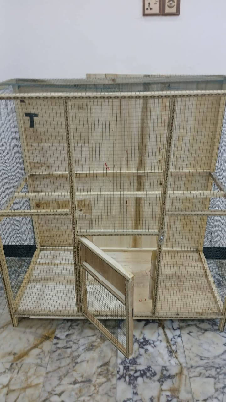 يالله
متاح 
قفص تفصال مرتب وحلو 
شغل عدل 
قياسات 
العرض103سم
الارتفاع 110سم
النزال50سم
مكاني بصره حي شرطه شارع السيد 
للتواصل وات ساب ***********
بسعر مناسب 30الف 
وشراي يدلل
