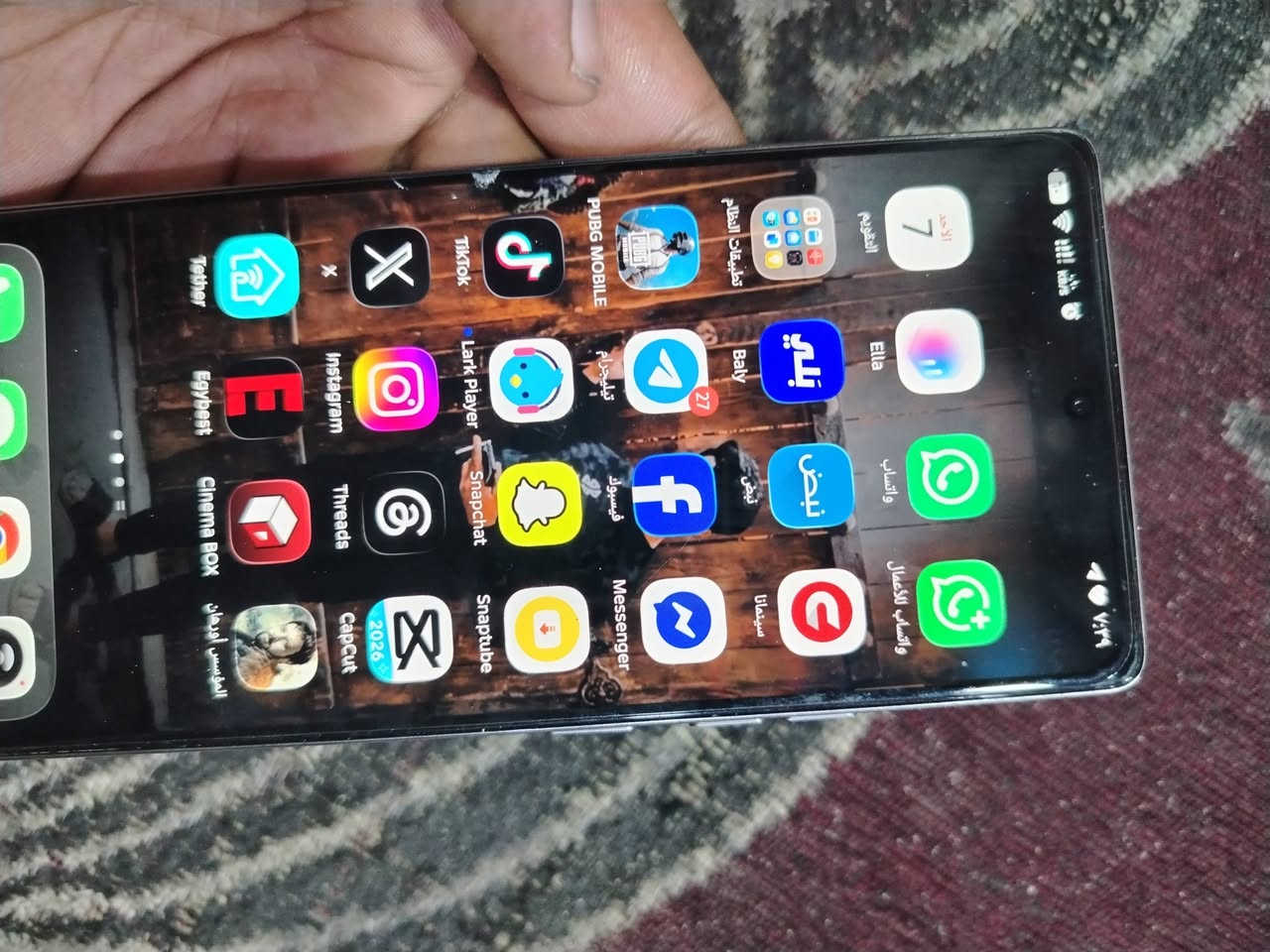 Techno Camon 40  جهاز نضيف غراضة موجودة البيع
ذاكرة: 256

البطارية: 5200 المكان نجف ساحت الميدان سعر الجهاز 260 وبي مجال رقم بي واتساب ***********
