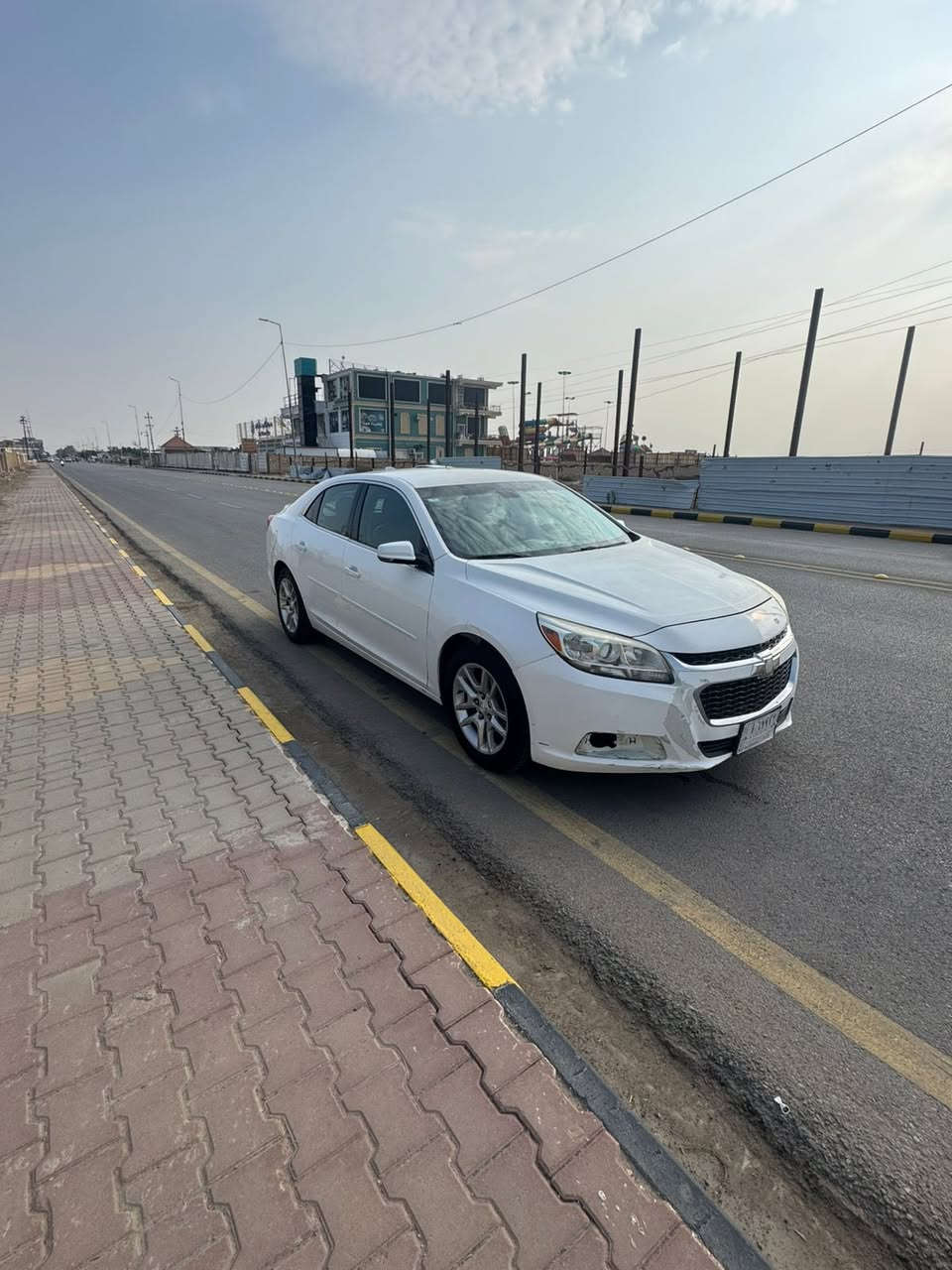 السلام عليكم ماليبو موديل 16 سيارة جاهزة من كلشي مابيه اي نقص السعر 105 
***********
