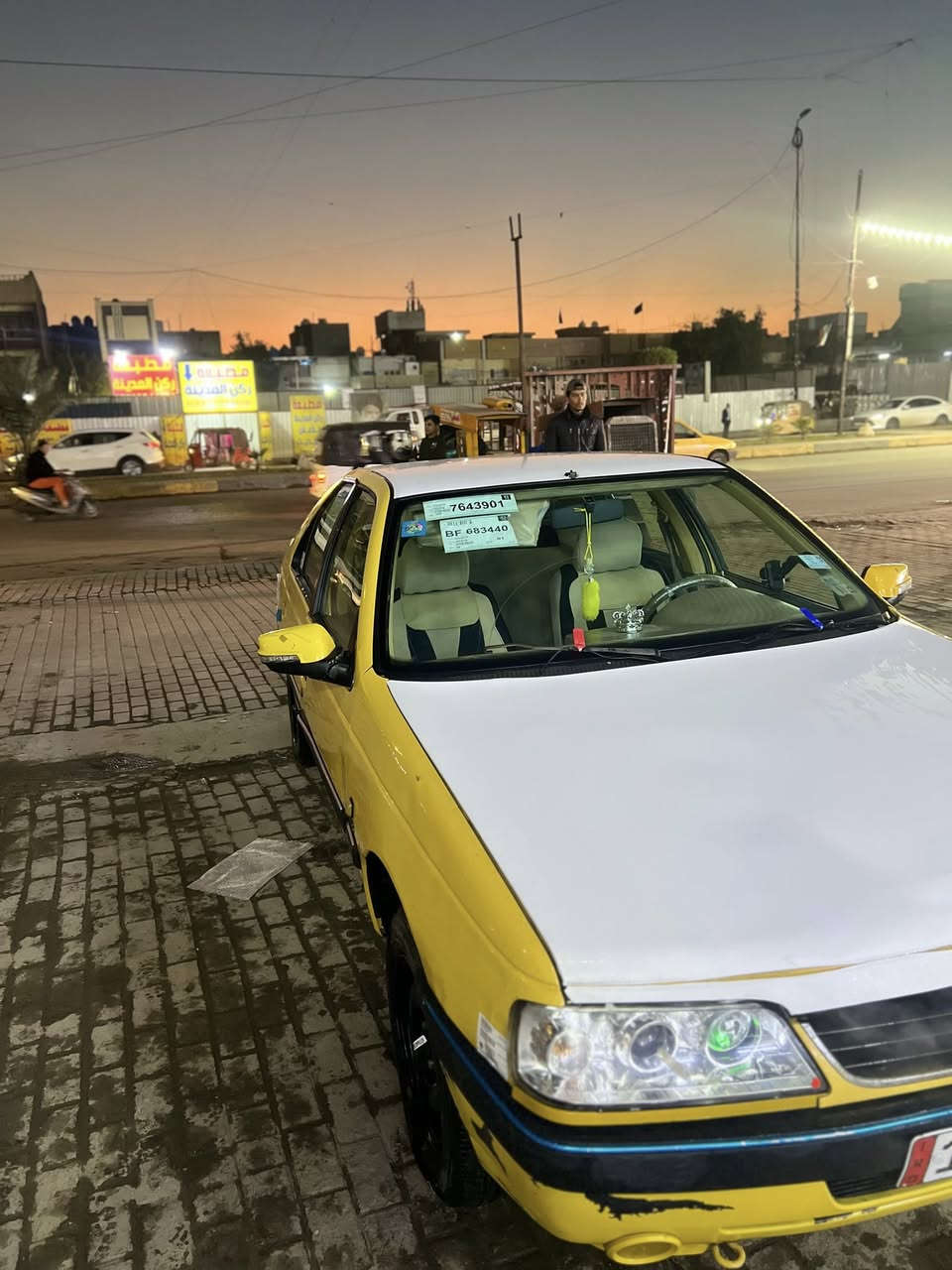 السلام عليكم بيجو اكد للبيع موديل 2016 دشبول عالي سياره جاهزه كبل لشارع تبريد مكينه مكفوله تجي تشوف بعينك  السياره باسمي تحويل ثاني يوم  ب42 وبيهه مجال بسيط 
 مكان بغداد مدينه الصدر***********
