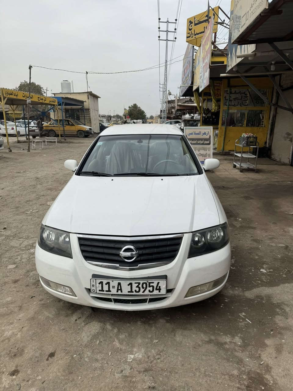 سيارة للبيع 2008
نيسان ياباني سياره جهازه من كلشي مكفوله كير محرك بيه اثر بارد صوب الايسر شي بسيط كرت واحد لاصبغ ولا ضربه 
السعر 105 مكاني النجف 
هذا رقم صاحب السياره *********** غير متواجد على فيس

